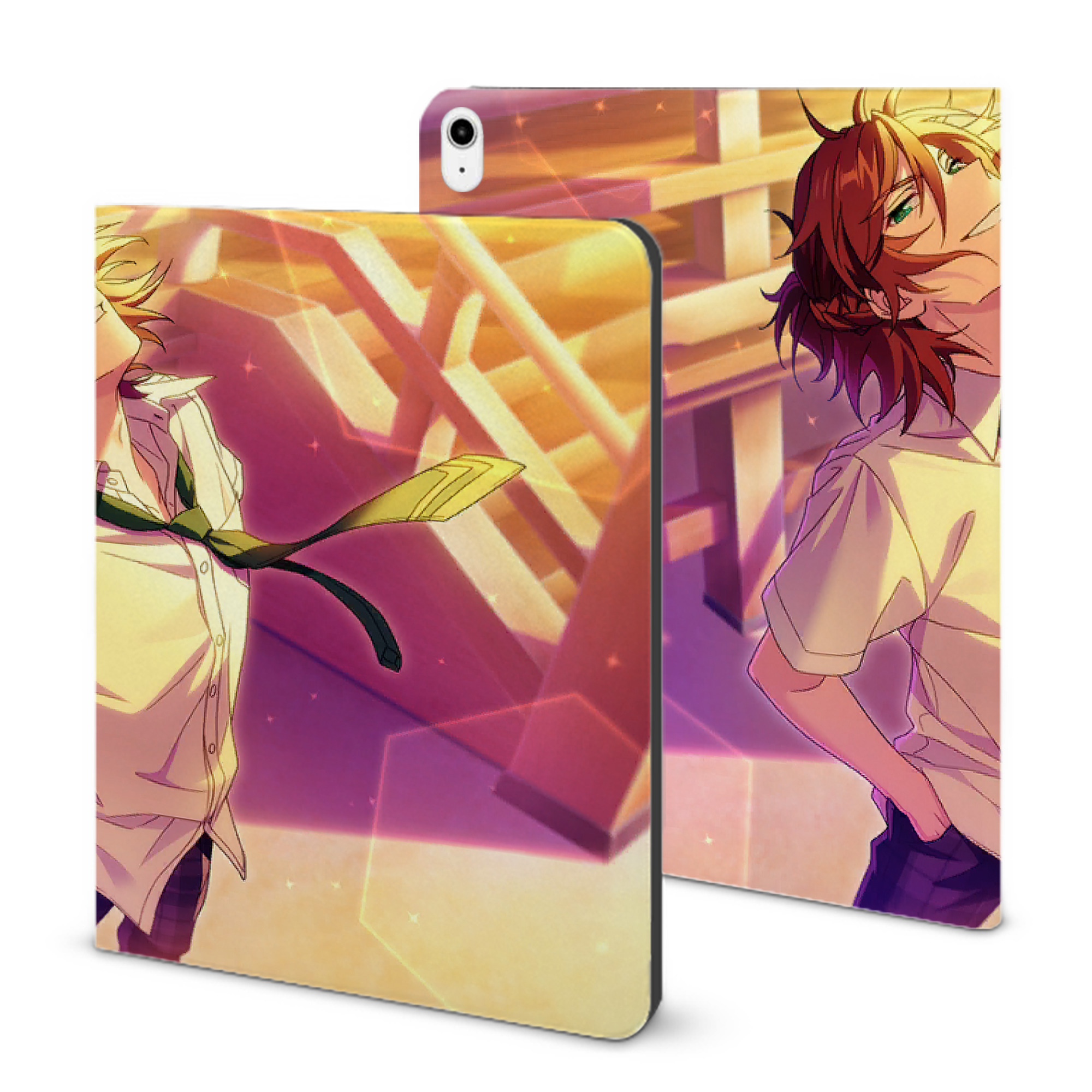 （画像用） あんさんぶるスターズ! Ensemble Stars IPadケース ペンホルダー付き ブックスタイルデザイン
